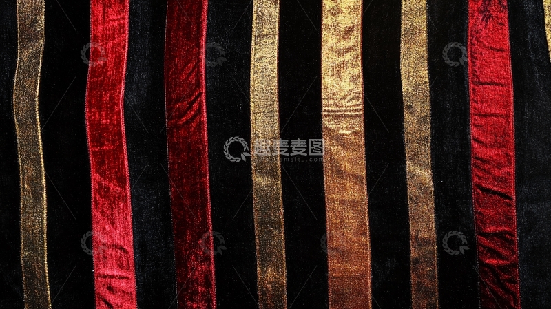 高清大图下载【趣麦麦图】丝绒条纹闪耀背景