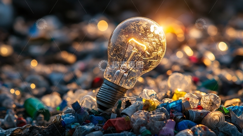 高清大图下载【趣麦麦图】光影灯泡