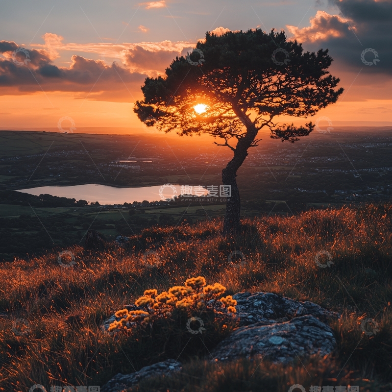 高清大图下载【趣麦麦图】唯美阳光小树28