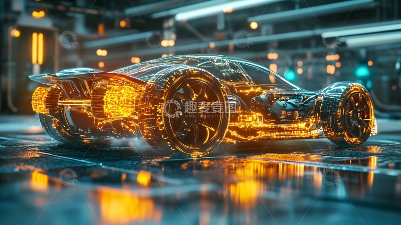 高清大图下载【趣麦麦图】科技感汽车21