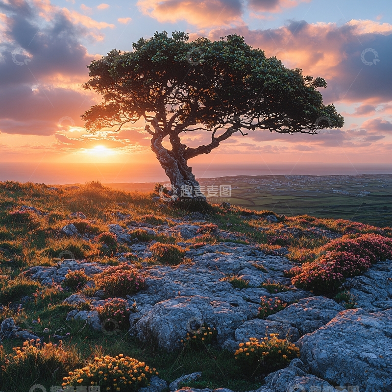 高清大图下载【趣麦麦图】唯美阳光小树30