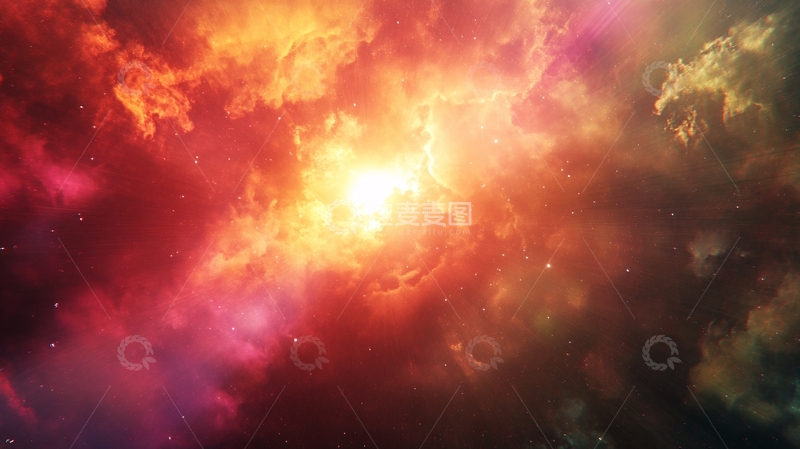 高清大图下载【趣麦麦图】星宙天文玫瑰星云8