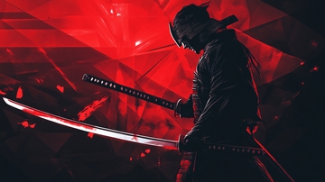 带刀武士