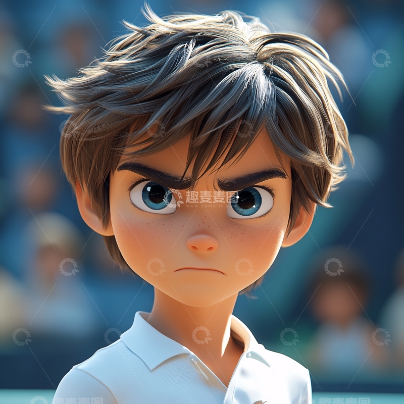 高清大图下载【趣麦麦图】效果男孩