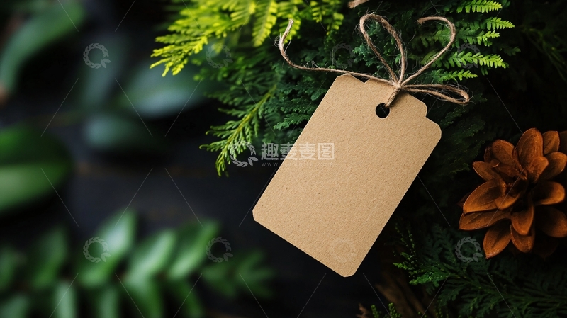 高清大图下载【趣麦麦图】植物吊牌