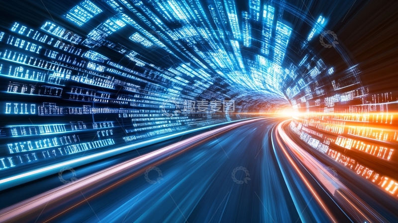 高清大图下载【趣麦麦图】智慧城市网络速度11