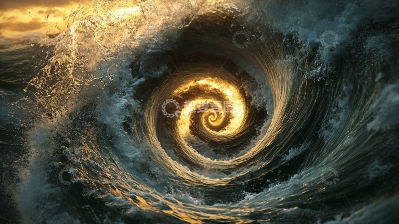 高清大图下载【趣麦麦图】生命的漩涡