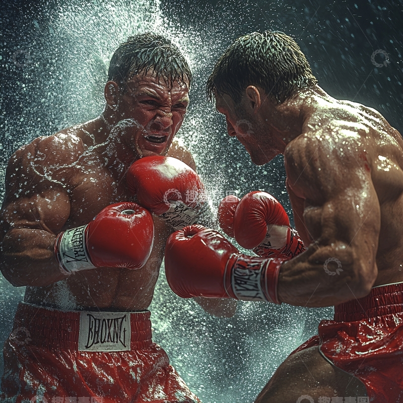 高清大图下载【趣麦麦图】-拳击比赛1