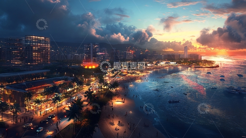 高清大图下载【趣麦麦图】万科双月湾