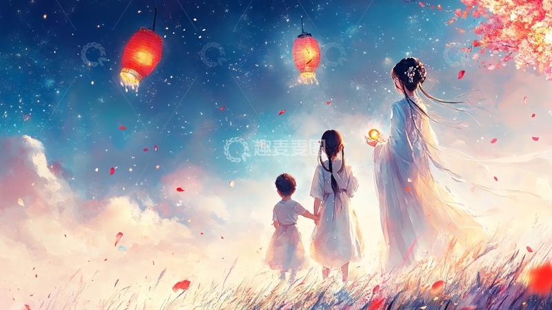 高清大图下载【趣麦麦图】古风庆祝1