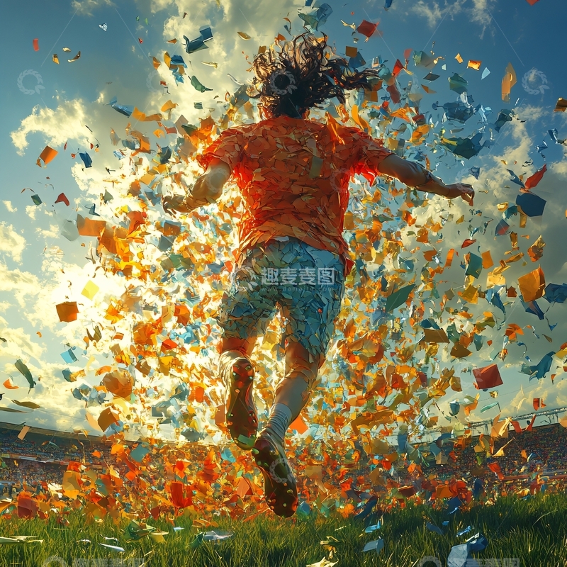 高清大图下载【趣麦麦图】放飞青春