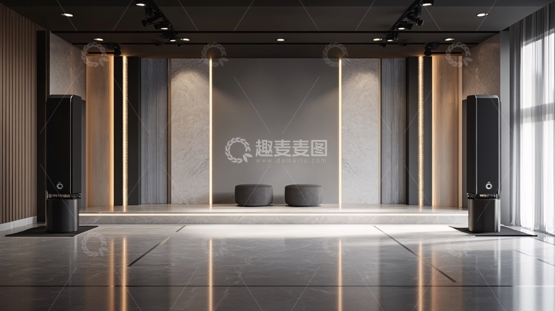 高清大图下载【趣麦麦图】立体声系统