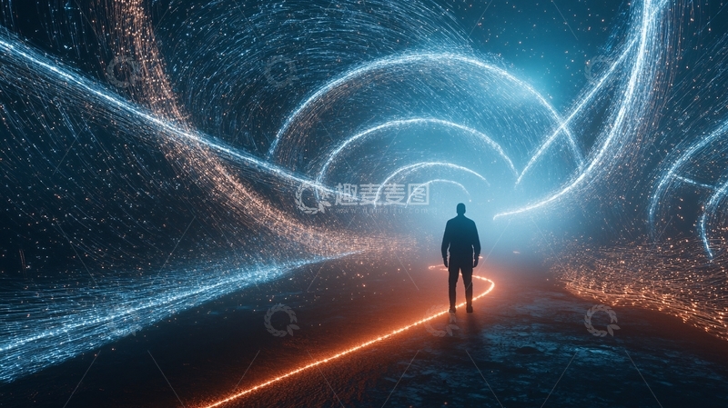 高清大图下载【趣麦麦图】魔幻隧道