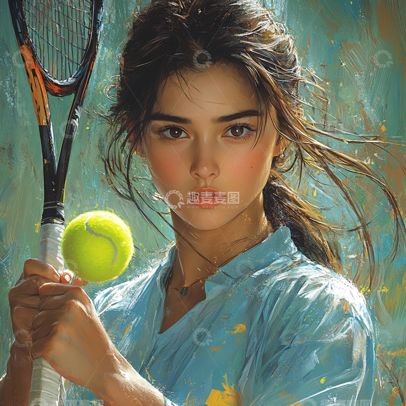 高清大图下载【趣麦麦图】写实人物插画29