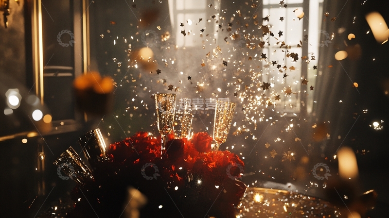 高清大图下载【趣麦麦图】新年烟花盛宴