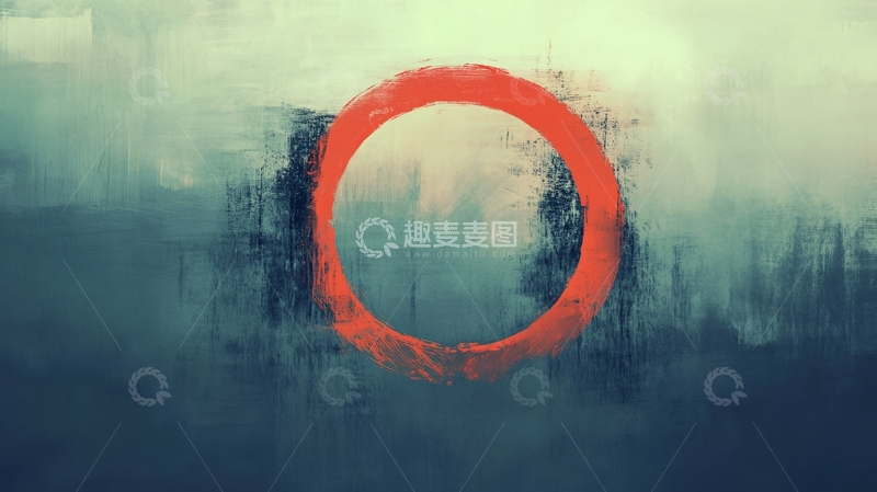 高清大图下载【趣麦麦图】禅意油画