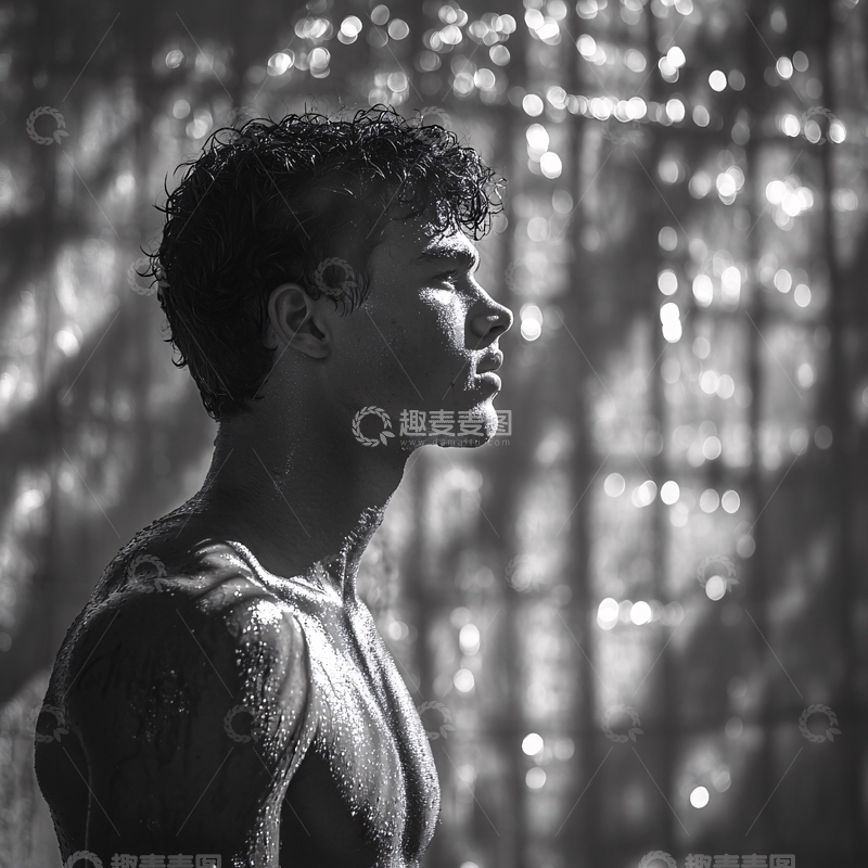 高清大图下载【趣麦麦图】少年光影