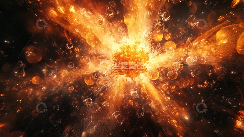 高清大图下载【趣麦麦图】汇聚冲击力背景10