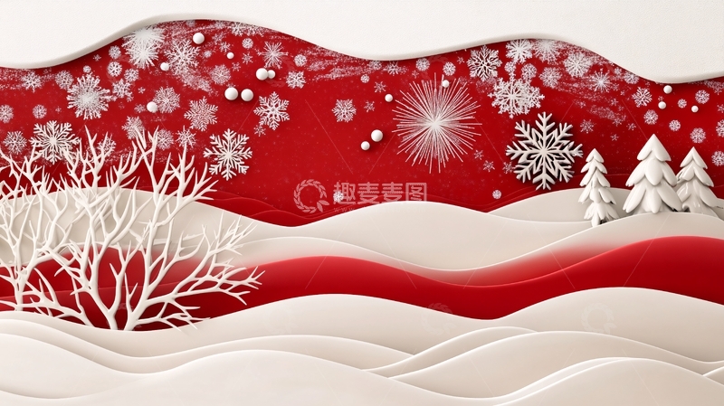 高清大图下载【趣麦麦图】圣诞节背景23