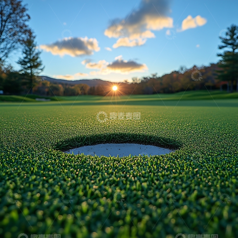 高清大图下载【趣麦麦图】集中在前景高尔夫球2
