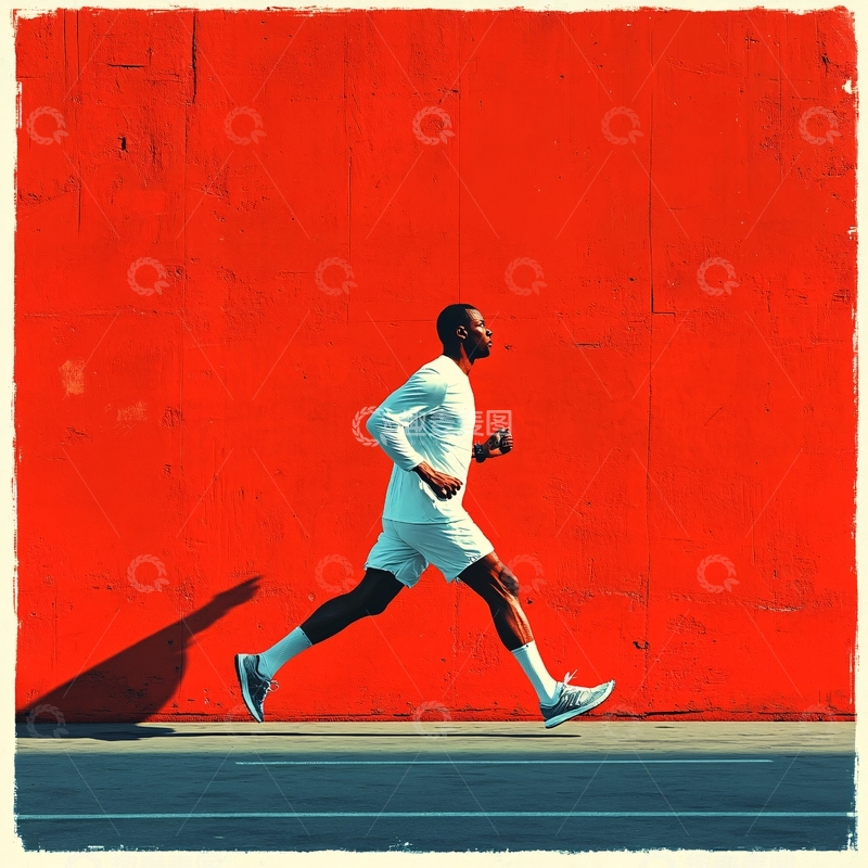 高清大图下载【趣麦麦图】跑步在户外成人满了吗墙