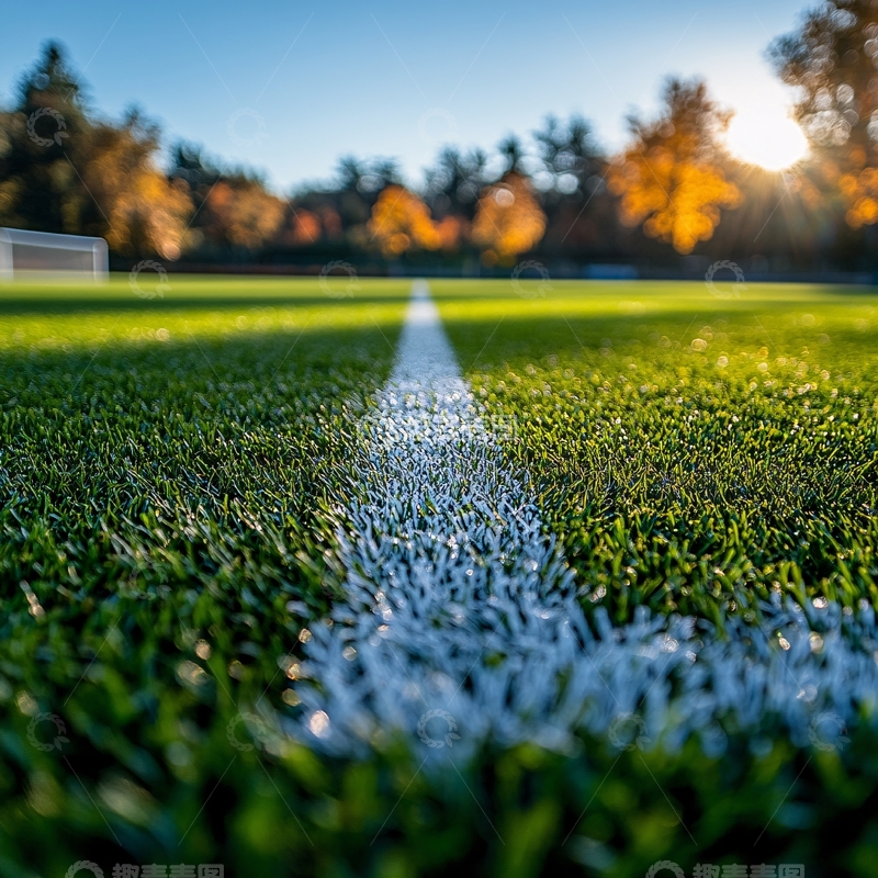 高清大图下载【趣麦麦图】绿茵场特写13