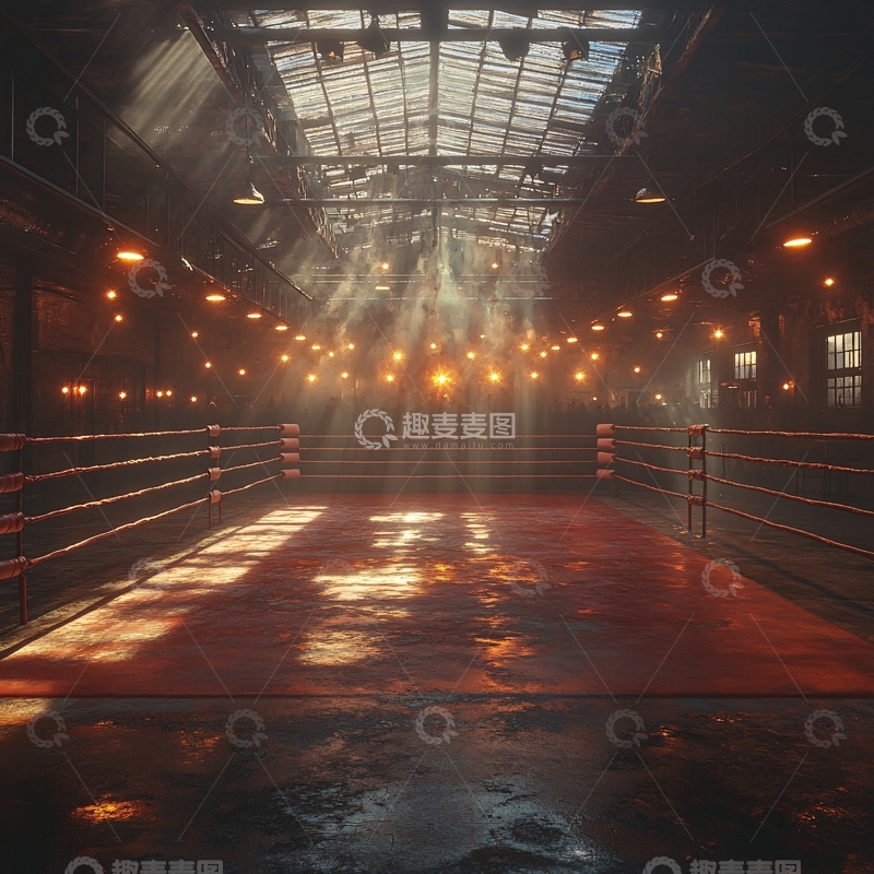 高清大图下载【趣麦麦图】拳击场拳击馆拳击健身