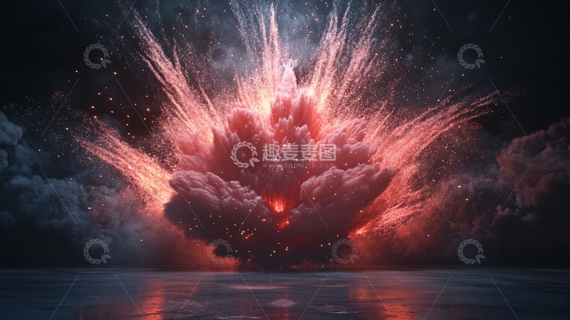 高清大图下载【趣麦麦图】爆发特效设计8