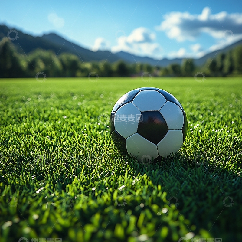 高清大图下载【趣麦麦图】高清足球素材10
