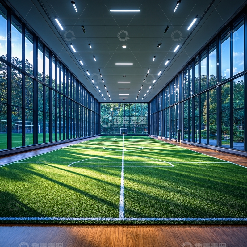 高清大图下载【趣麦麦图】足球场白线标记