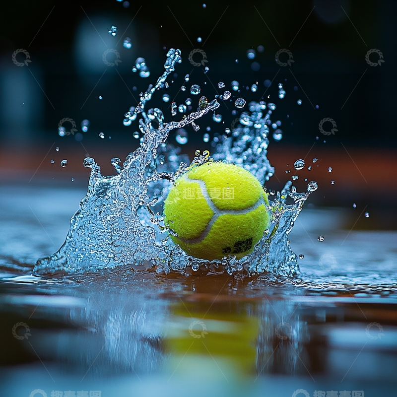 高清大图下载【趣麦麦图】-网红网球2