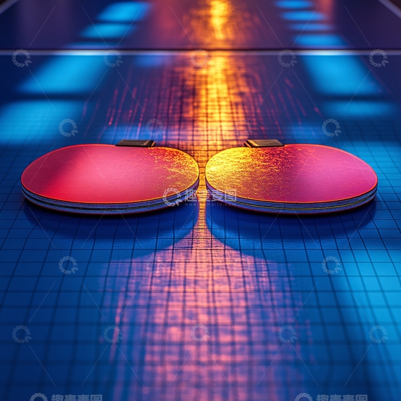 高清大图下载【趣麦麦图】乒乓球产品摄影