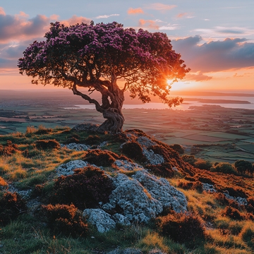 唯美风景参天大树1