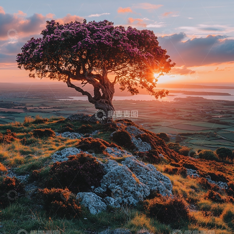 高清大图下载【趣麦麦图】唯美风景参天大树1