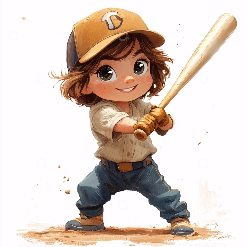 高清大图下载【趣麦麦图】原创拟人卡通形象