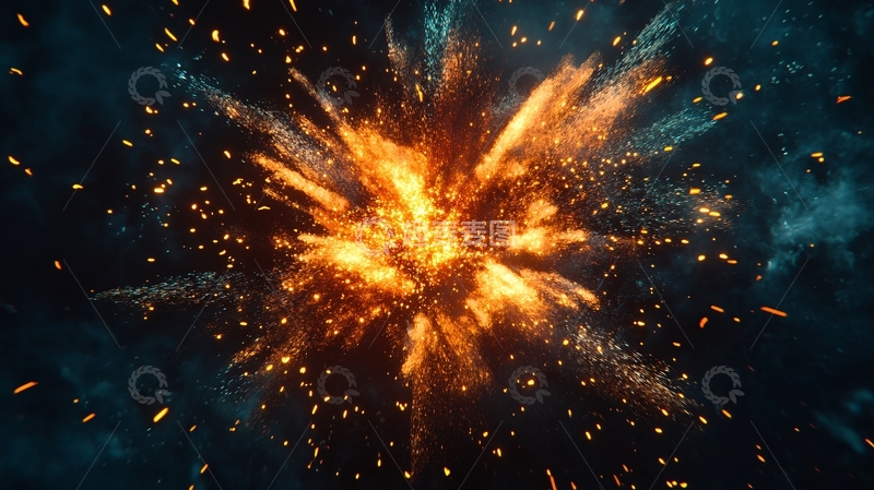 高清大图下载【趣麦麦图】爆炸特效3