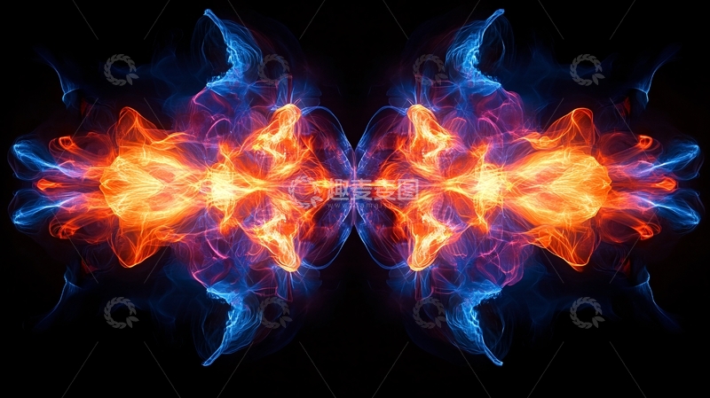 高清大图下载【趣麦麦图】创意对称