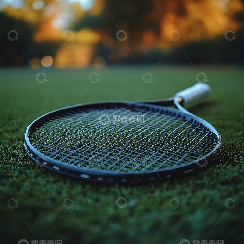 高清大图下载【趣麦麦图】晚上网球场1