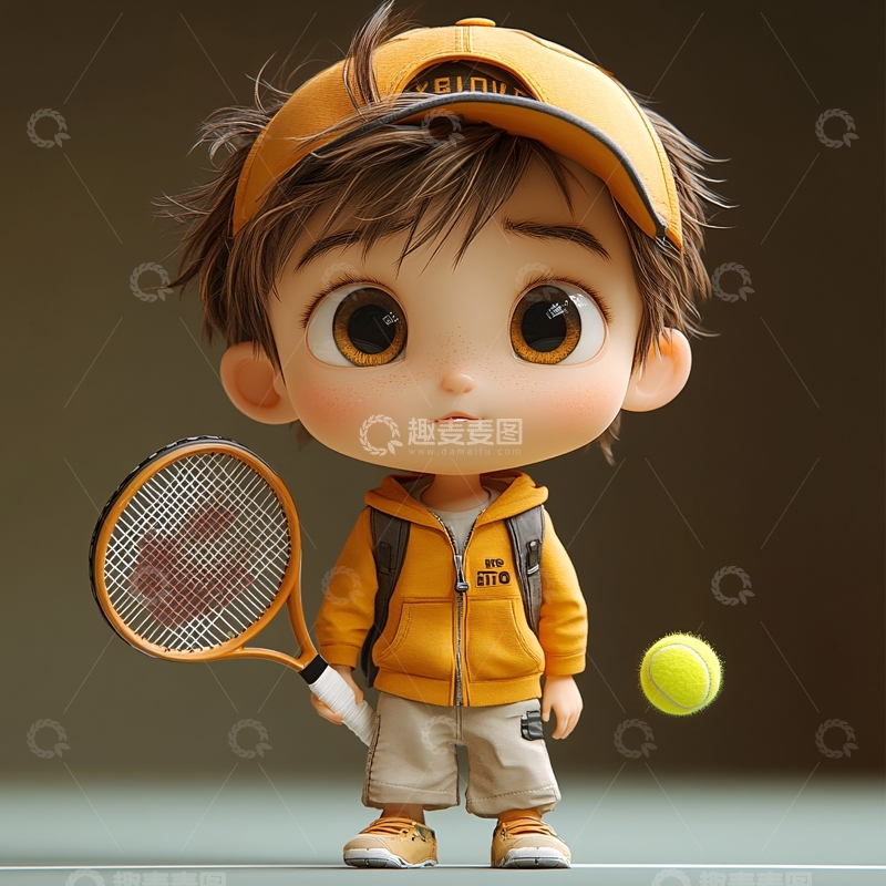 高清大图下载【趣麦麦图】版运动人物4