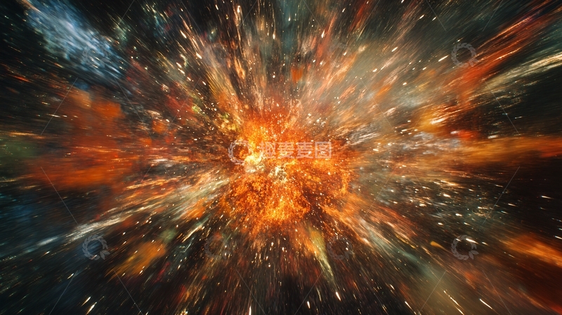 高清大图下载【趣麦麦图】宇宙大爆炸背景37
