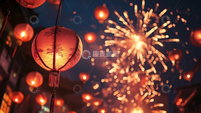 高清大图下载【趣麦麦图】元宵节微单1