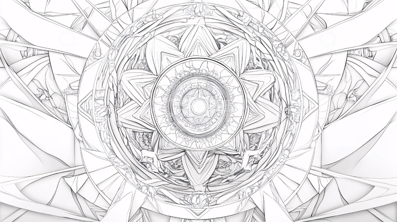 高清大图下载【趣麦麦图】几何图形黑白壁纸