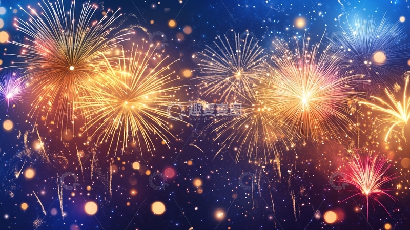 高清大图下载【趣麦麦图】横版烟火21