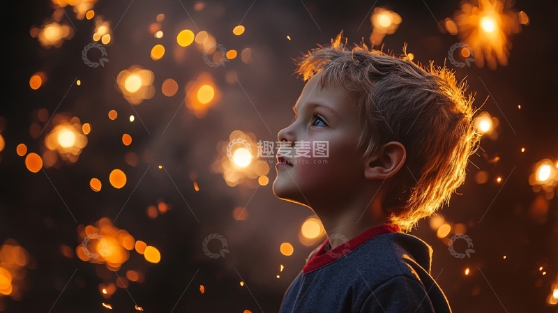 高清大图下载【趣麦麦图】童年的愿望