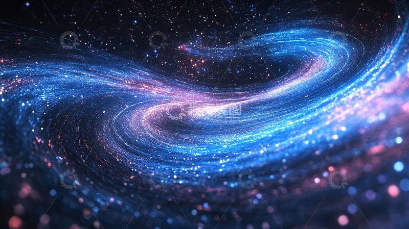 高清大图下载【趣麦麦图】光线光感旋涡元宇宙30