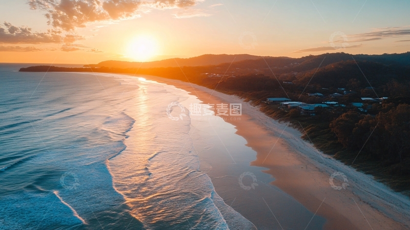 高清大图下载【趣麦麦图】塔斯曼海滩1