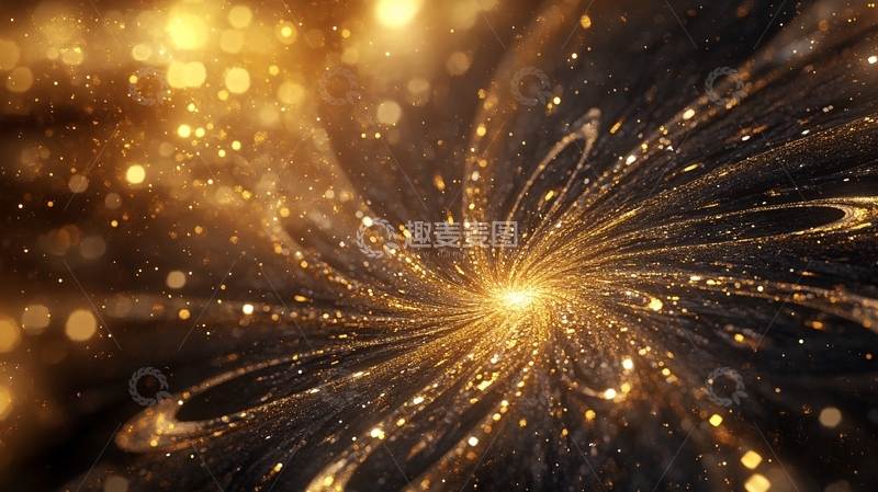 高清大图下载【趣麦麦图】超奢华发散特效背景6