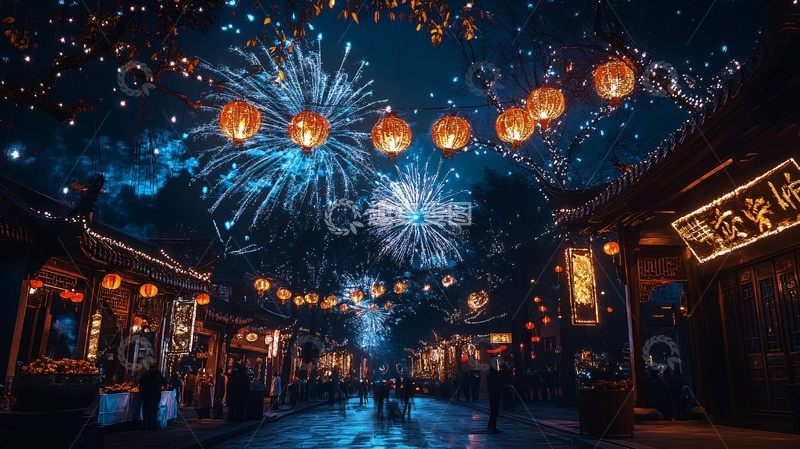 高清大图下载【趣麦麦图】烟花巷陌2