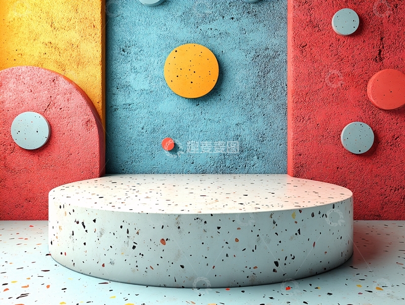 高清大图下载【趣麦麦图】混凝土讲台