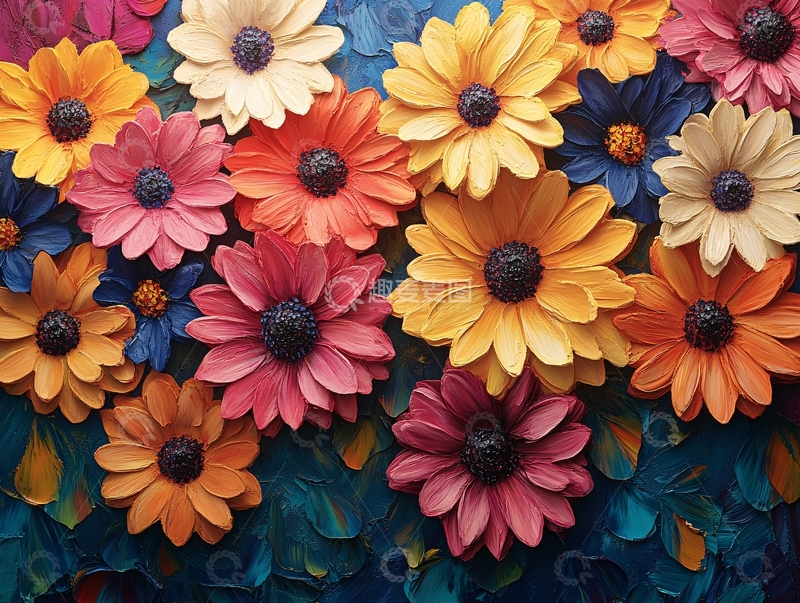 高清大图下载【趣麦麦图】立体花壁纸15